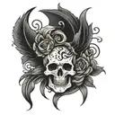 blackout half sleev tattoo tattoo design idea