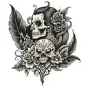 blackout half sleev tattoo tattoo design idea