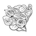 fig tattoo design idea