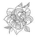 fig tattoo design idea
