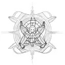 5 children tattoo design idea