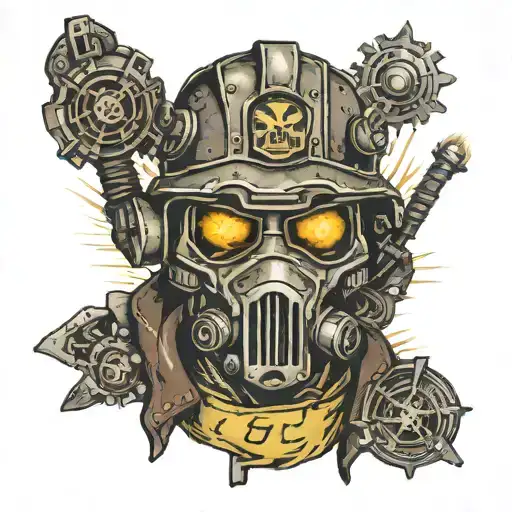 fallout new vegas tattoo design idea