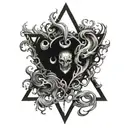 blasphemous tattoo design idea