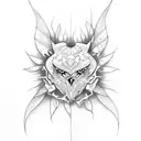 fenix tattoo design idea