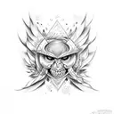 fenix tattoo design idea