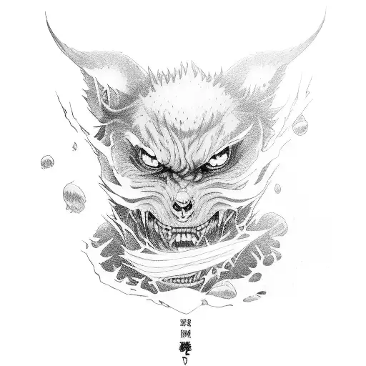 toji fushiguro, yuta okkotsu and riki orimoto and Ryomen Sukuna jujutsu kaisen sleeve tattoo tattoo design idea