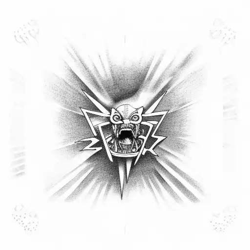ac/dc with cars tattoo design idea