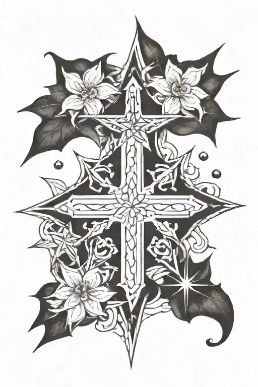 southern cross  tattoo design idea