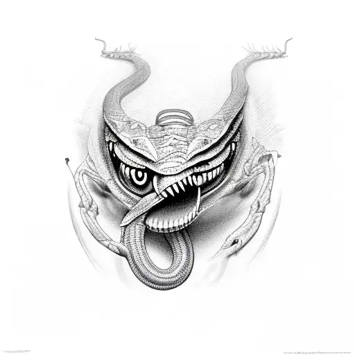 cobra desenho new tradicional tattoo design idea