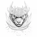 BTS tattoo design idea