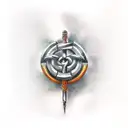 Thors Hammer tattoo design idea