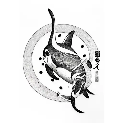 orca tattoo design idea