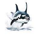 orca tattoo design idea