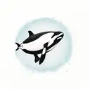 orca tattoo design idea