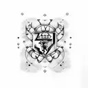 manchester united tattoo design idea