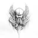 script saying "genisis 3:18" fading into dust tattoo design idea