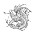 Dragon ball tattoo design idea