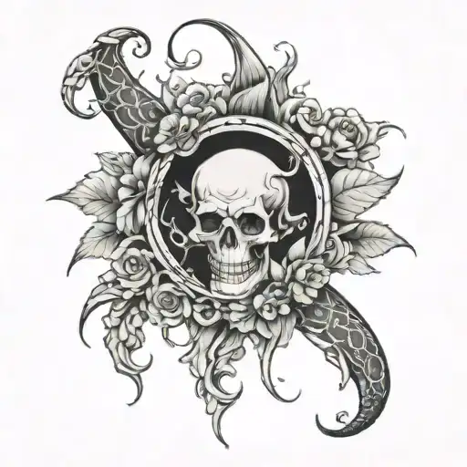 nothing ever happens by chance tattoo design idea
