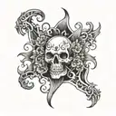 nothing ever happens by chance tattoo design idea