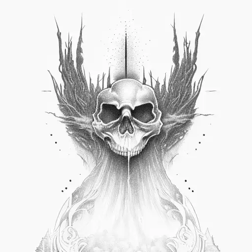 Yea, though I wakk through the Valley of the shadow of death, I will fear no evil, for you are with me tattoo design idea