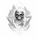 Yea, though I wakk through the Valley of the shadow of death, I will fear no evil, for you are with me tattoo design idea