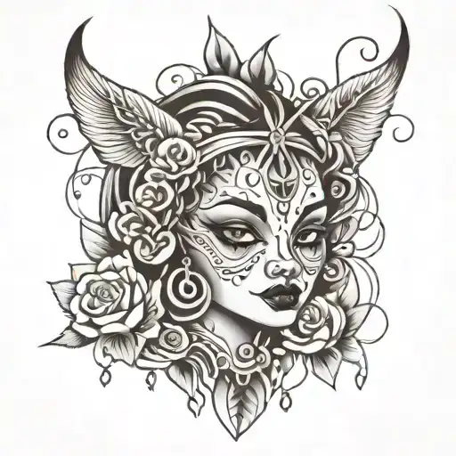 chola payasa tattoo design idea