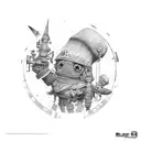 Straw hat  tattoo design idea