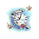 11:11 clock tattoo design idea