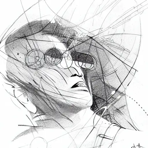 Morpheus: one side is sleeping, the other is awake.  There is a binary code on t tattoo design idea