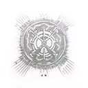 Wu-Tang Clan Logo tattoo design idea