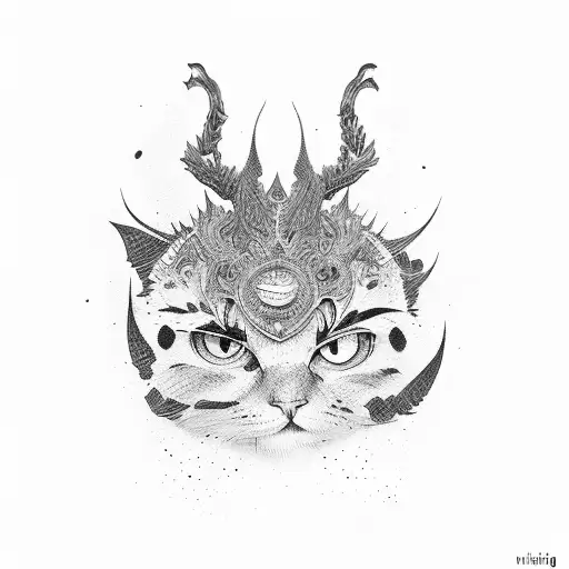 Xiao genshin impact tattoo design idea