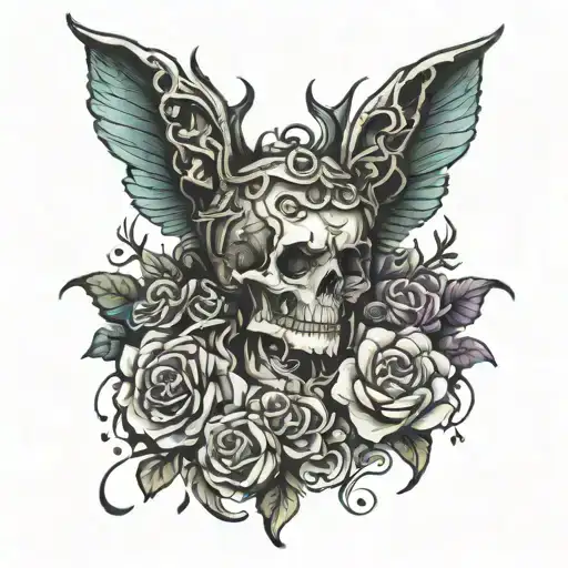 antisocial tattoo design idea