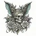 antisocial tattoo design idea