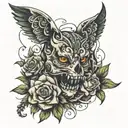 antisocial tattoo design idea
