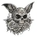 antisocial tattoo design idea