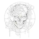 antisocial tattoo design idea