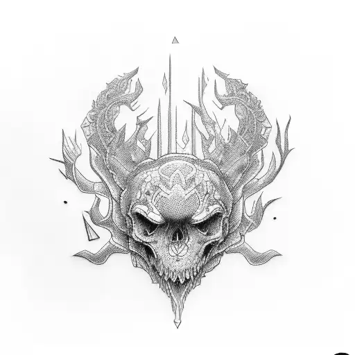 AK tattoo design idea