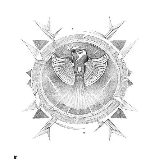 égyptian Space filler  tattoo design idea