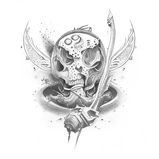 Quote "I always come back" tattoo design idea