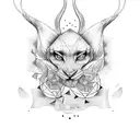 Quote "I always come back" tattoo design idea