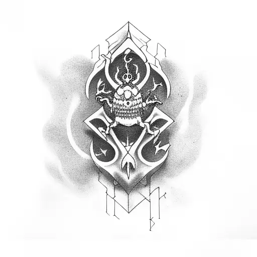 supernatural tattoo design idea