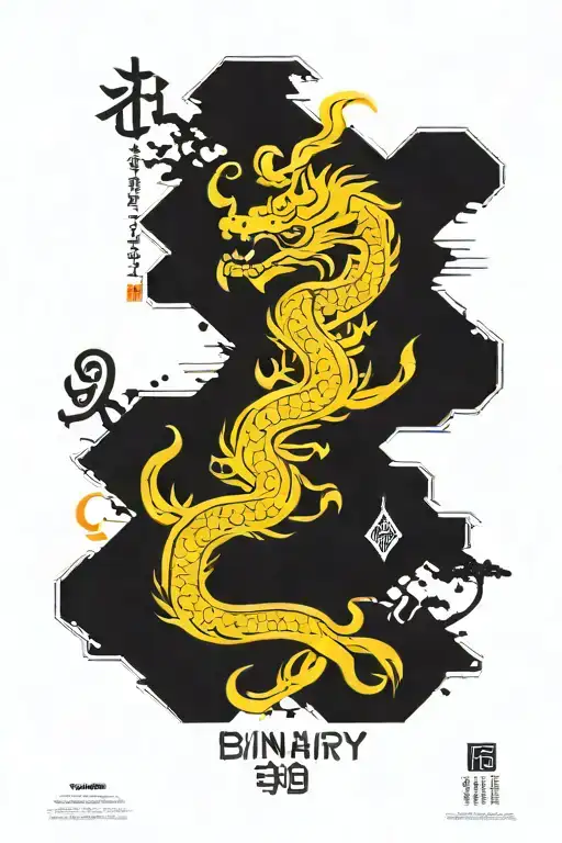 binary code birthdays hidden code integrated tattoo design idea