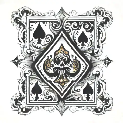 Spade Ink Neo-Traditional