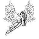 angel number 111 tattoo design idea