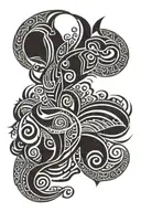 Maya attire tattoo design idea