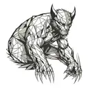 wolverine tattoo design idea