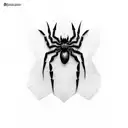 spider-man swinging tattoo design idea