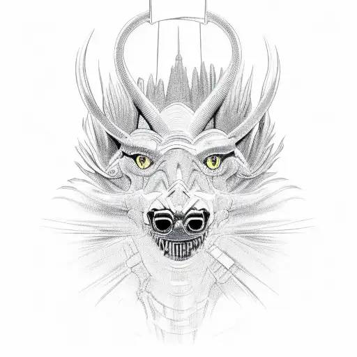 ferrari testarossa tattoo design idea