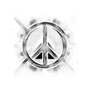 peace tattoo design idea