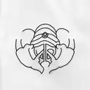 peace tattoo design idea